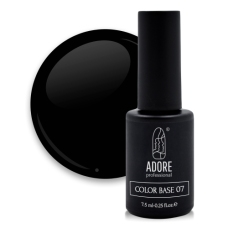 Adore Color Base Gel 07 Black, 8ml