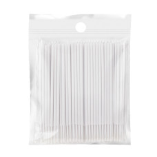 APLIKATORY Microbrasz białe 100 SZT.