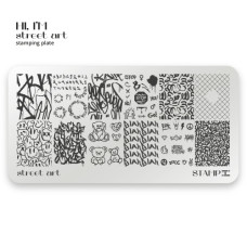 Adore Stamping Plate ”STAMP IT” ‐ ”street art”