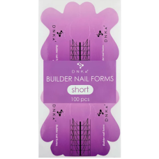 PAPER NAIL FORMS DNKa, Short 100 szt.