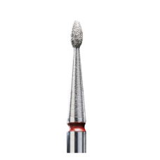 Staleks frez diament oliwka ostra czerwony 1.8x4mm FA60R018/4
