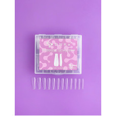 REUSABLE UPPER NAIL FORMS DNKa, SHORT ALMOND 120pcs