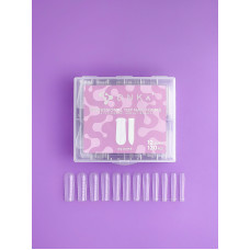 REUSABLE UPPER NAIL FORMS DNKa, SQUARE 120pcs