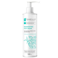 Regenerujący krem do stóp z alantoiną, bambusem i masłem shea Shelly 500 ml