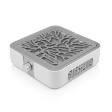 Pochłaniacz MUSSON X3 SILVER z filtrem węglowym HEPA 72W do manicure i pedicure - srebrny