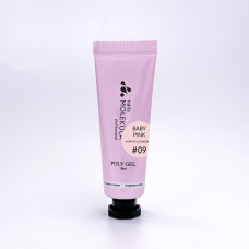 Molekula Professional Poly Gel Nr.09 Baby Pink, 15 ml