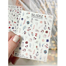 Наклейки на воду SLIDIZ 024