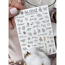 Наклейки для води SLIDIZ 040