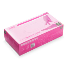 Rekawiczki medaSEPT nitrylowe rose, S