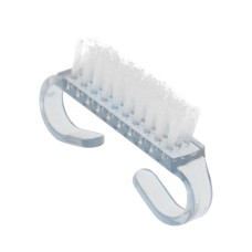 Szczoteczka do manicure i pyłu - mała przezroczysta (CLEAR)