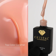 Top Caramel Crystal Professional - kamuflujący top hybrydowy UV/LED HEMA & TPO Free 12ml