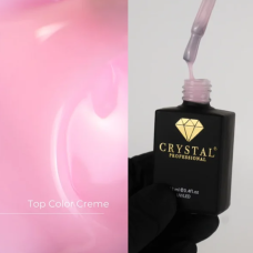 Top Creme Crystal Professional - kamuflujący top hybrydowy UV/LED HEMA & TPO Free 12ml