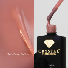 Top Toffee Crystal Professional - kamuflujący top hybrydowy UV/LED HEMA & TPO Free 12ml
