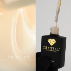 Top Vanilla Crystal Professional - kamuflujący top hybrydowy UV/LED HEMA & TPO Free 12ml