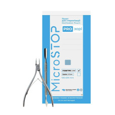 Torebki MicroStop do sterylizacji narzędzi 100x200 przezroczyste