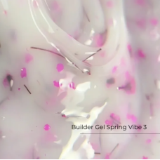 Builder Gel Spring Vibe №3 Crystal Professional HEMA & TPO Free 15ml