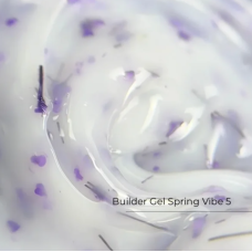 Builder Gel Spring Vibe №5 Crystal Professional HEMA & TPO Free 15ml