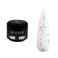 Builder Gel Spring Vibe №2 Crystal Professional HEMA & TPO Free, 15ml