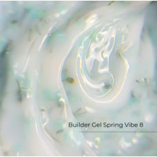 Builder Gel Spring Vibe №8 Crystal Professional HEMA & TPO Free 15ml
