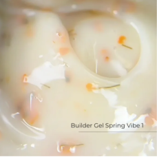 Builder Gel Spring Vibe №2 Crystal Professional, 15ml