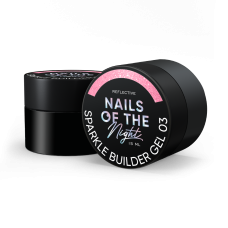 NAILSOFTHENIGHT Sparkle builder gel 03, 15 ml