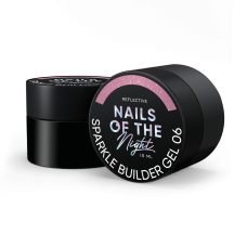 NAILSOFTHENIGHT Sparkle builder gel 06, 15 ml