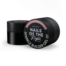 NAILSOFTHENIGHT Sparkle builder gel 07, 15 ml