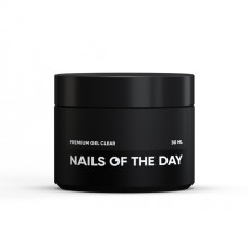 NAILSOFTHEDAY Premium gel clear, 30 ml